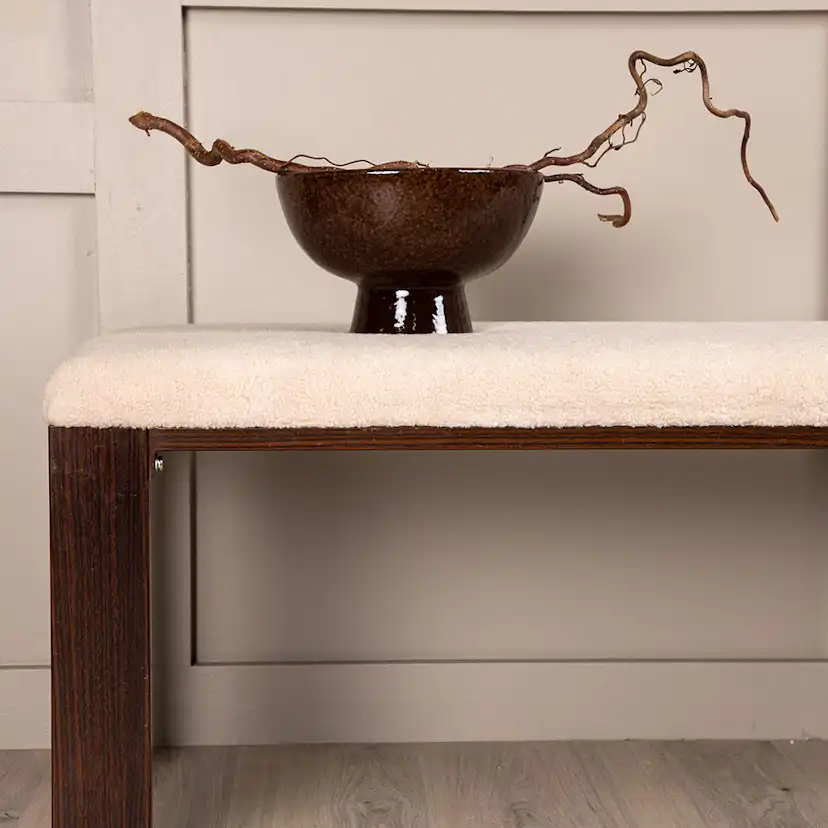 Sittbänk Venture Home Chester Off White Rektangulär Bänk 120cm
