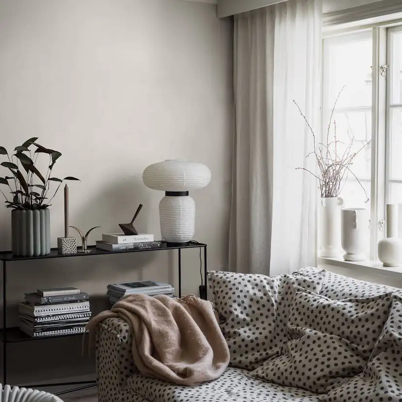 Tapet Boråstapeter Calm White 4301