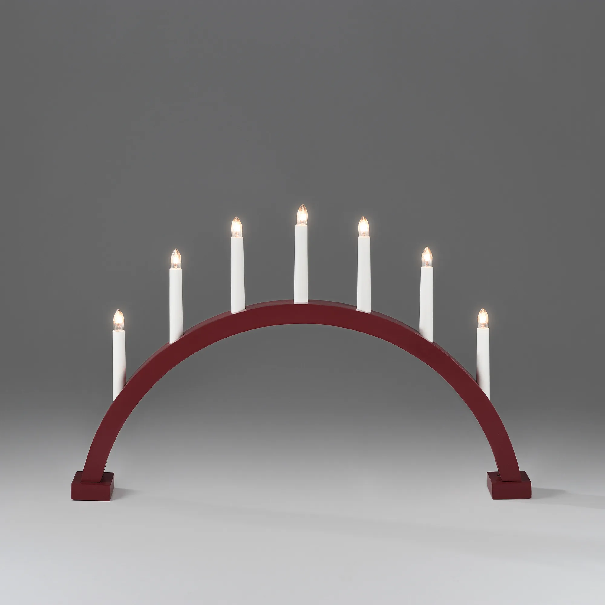 Adventsljusstake Gnosjö Konstsmide 7L Båge Stor