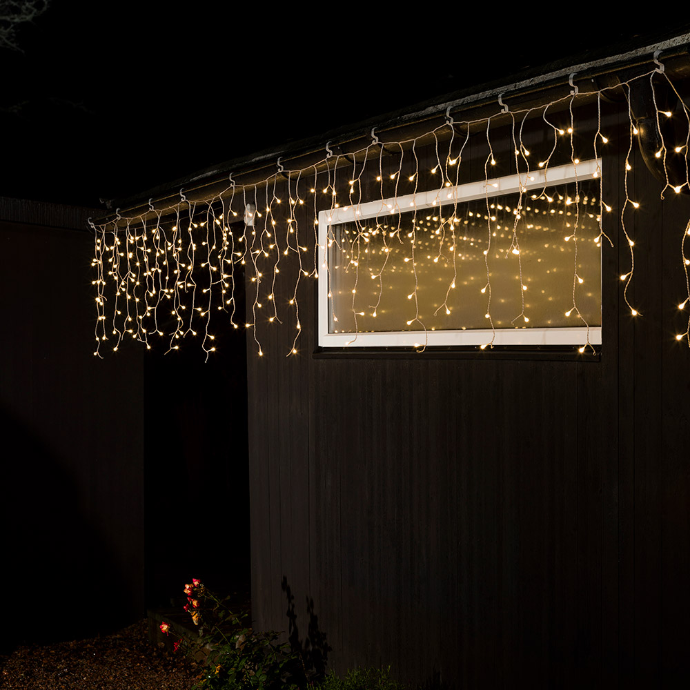 Dekorationsbelysning Gnosjö Konstsmide Istapp 200 st Cherry