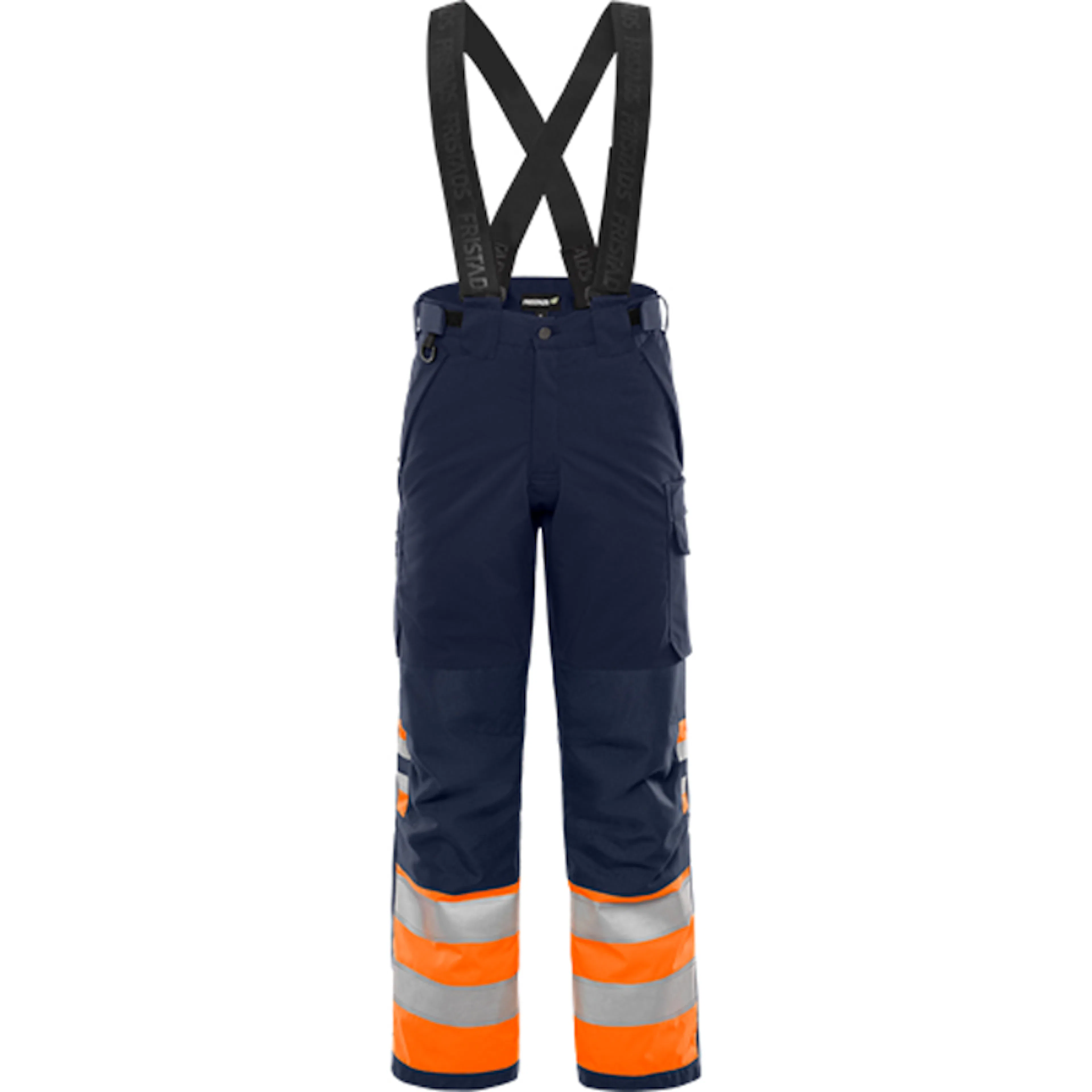 Varselorange/Marinblå