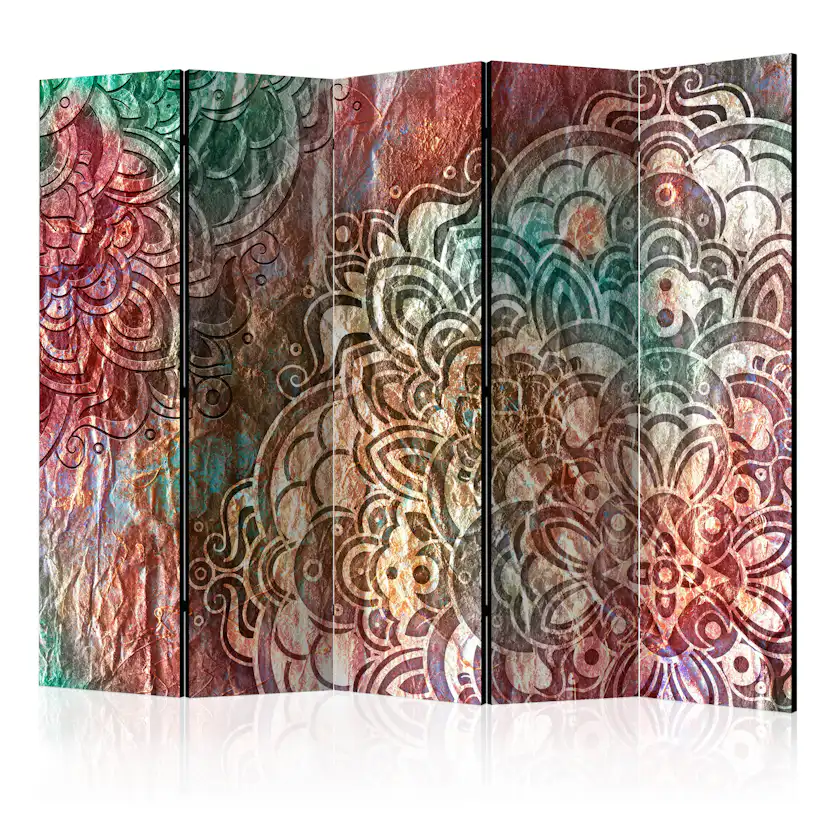 Rumsavdelare Arkiio Mandala Copper Garden II 225x172 cm