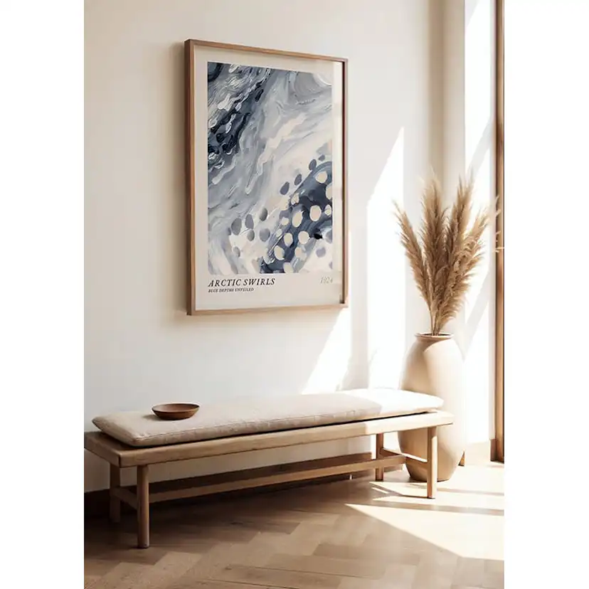 Poster Gallerix Arctic Swirls No2