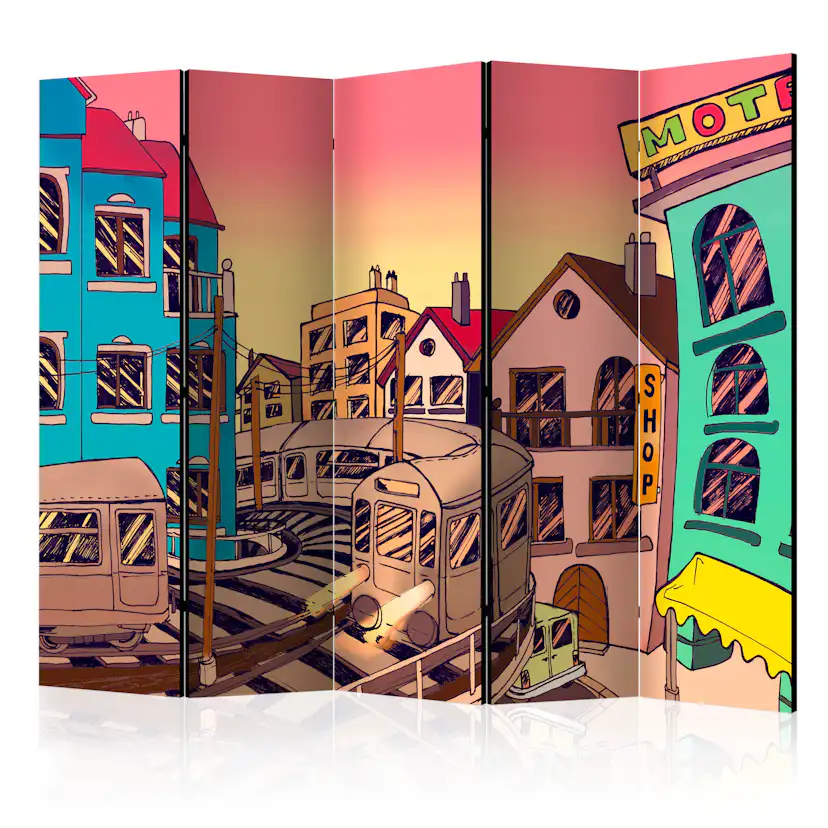 Rumsavdelare Arkiio Morning in a City II 225x172 cm