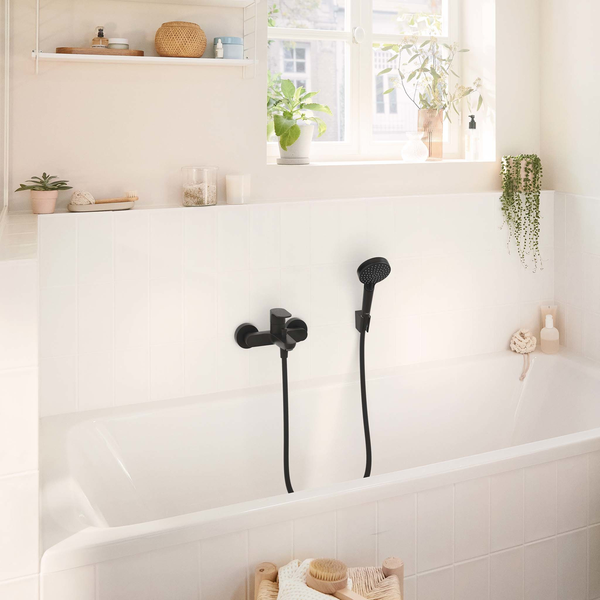 Dusch- och Badkarsblandare Hansgrohe Rebris S 1-grepps 150 cc