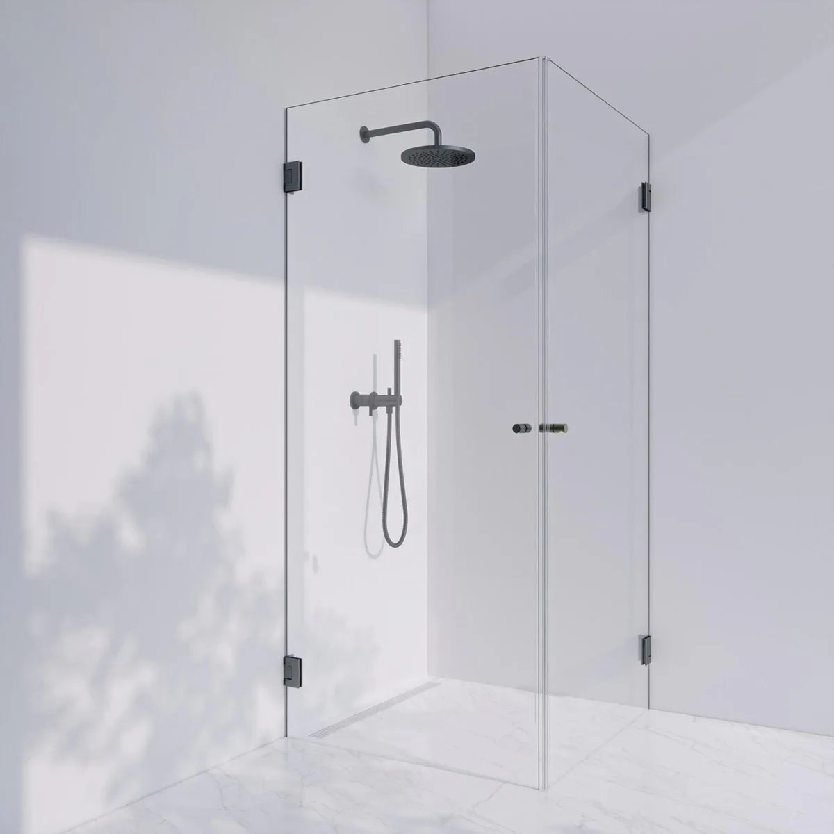 Duschhörn Invitrea Flair GH22 med Glasrengöring