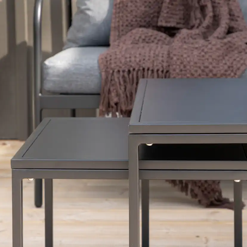 Soffgrupp Venture Home Stina med Bord och Dynor Utomhus