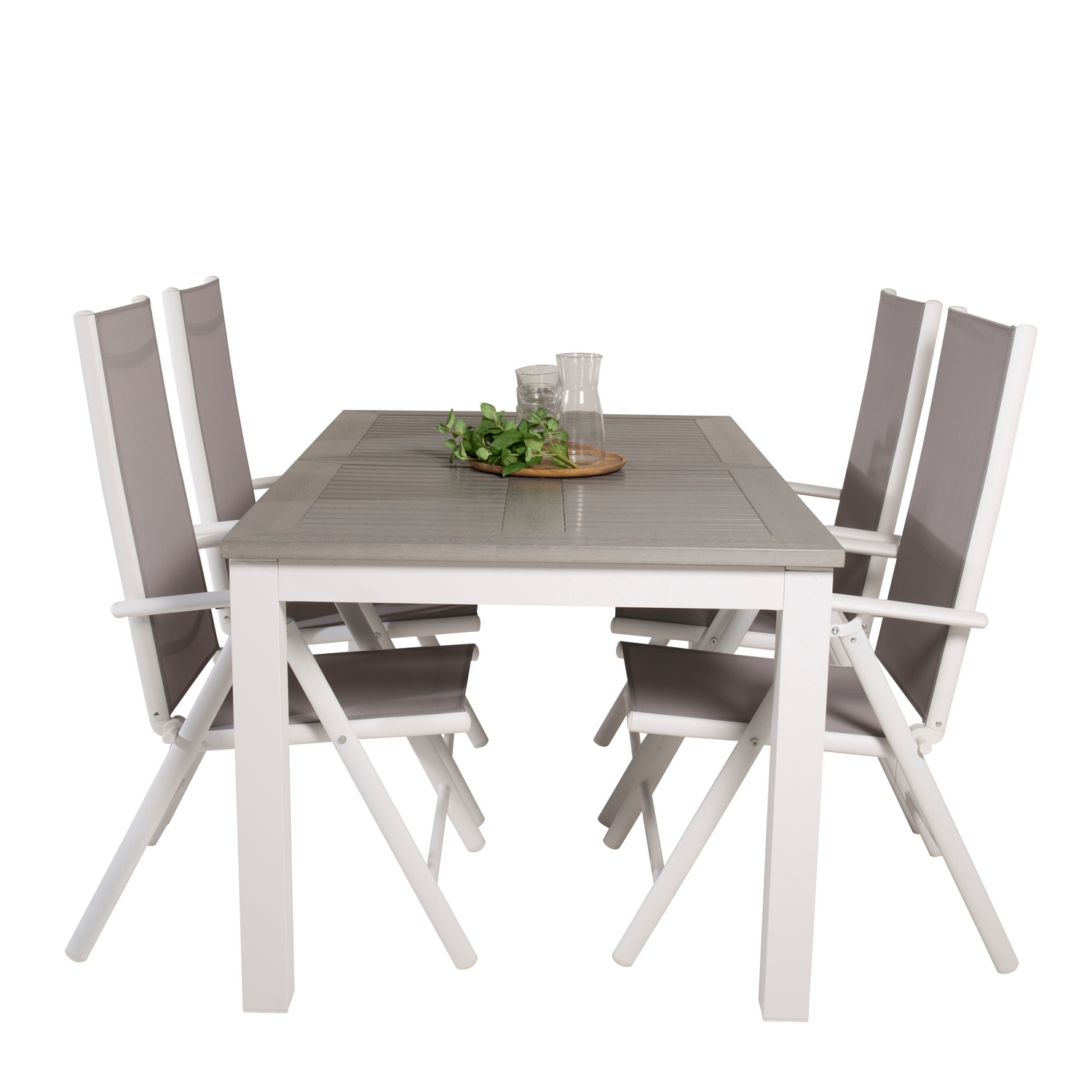 Matgrupp Venture Home Aleyna 152/210 med 4 Bront Stolar