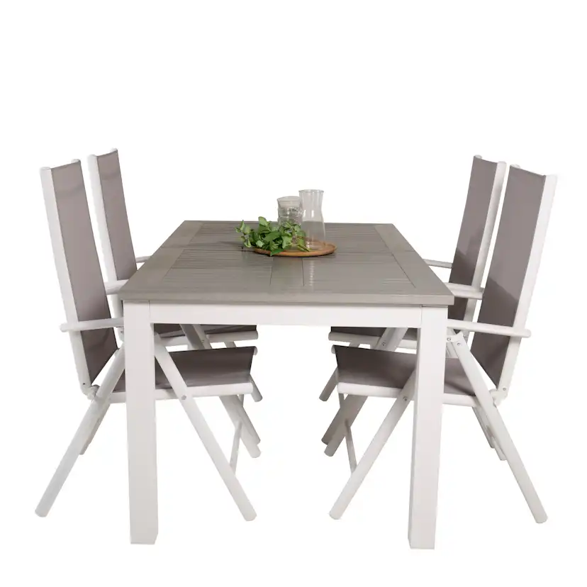Matgrupp Venture Home Aleyna 152/210 med 4 Bront Stolar