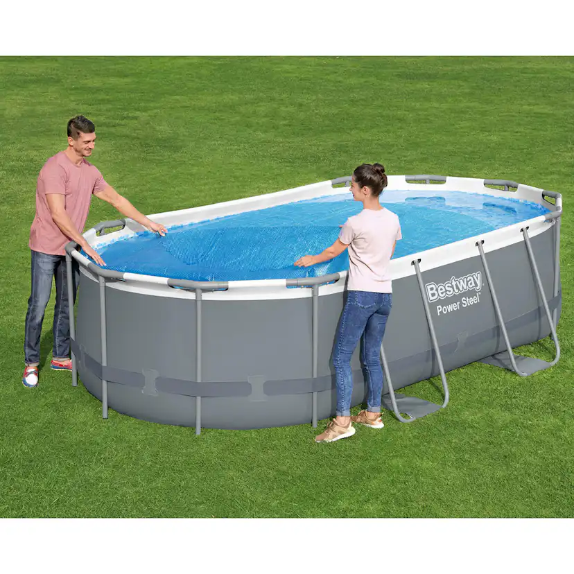Poolöverdrag Bestway Till Oval Ovanmarkpool