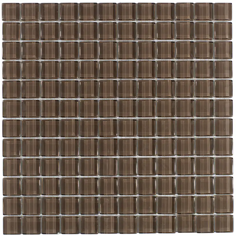 Kristallmosaik Arredo Blank Brun 2,3x2,3 cm