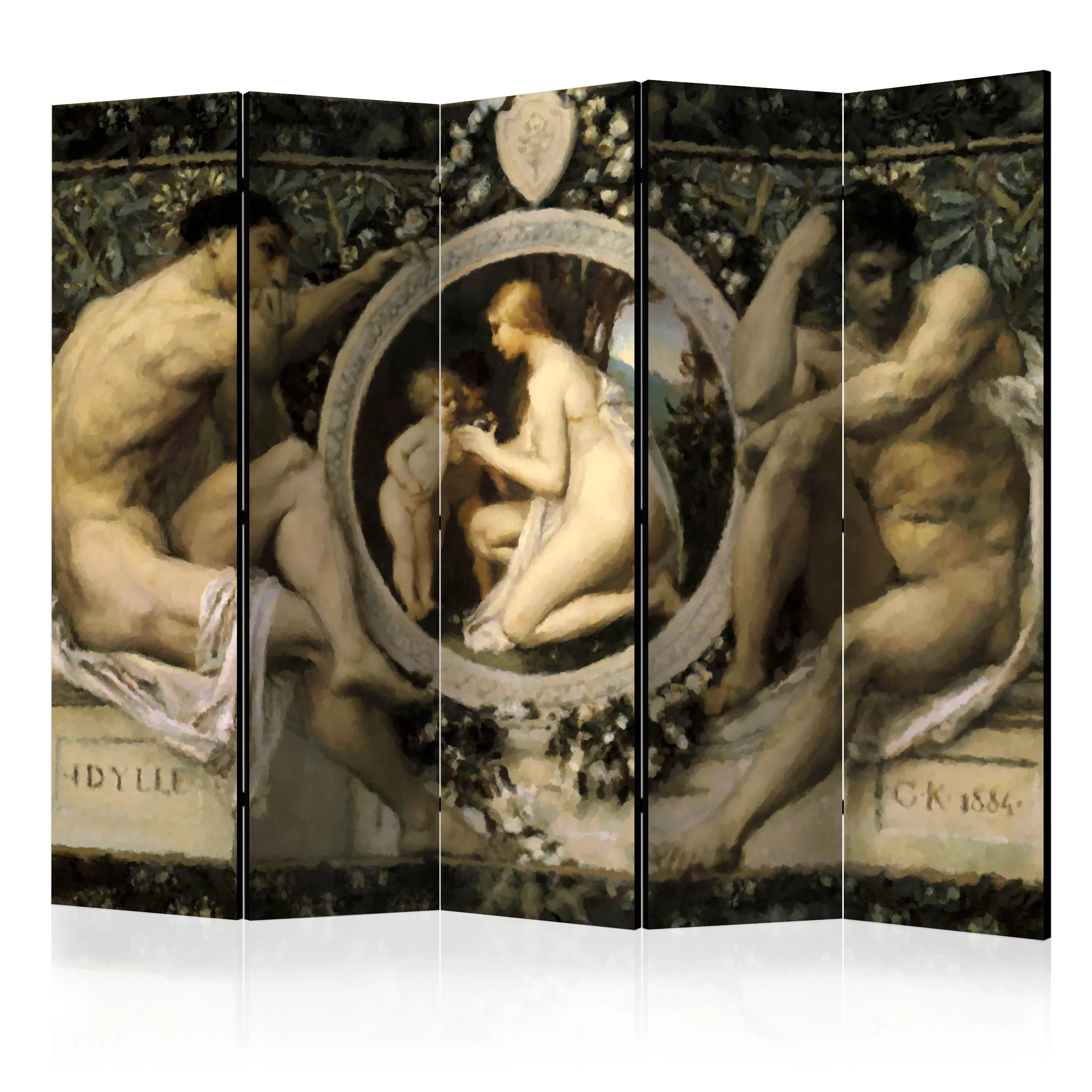 Rumsavdelare Arkiio Idyll Gustav Klimt II 225x172 cm
