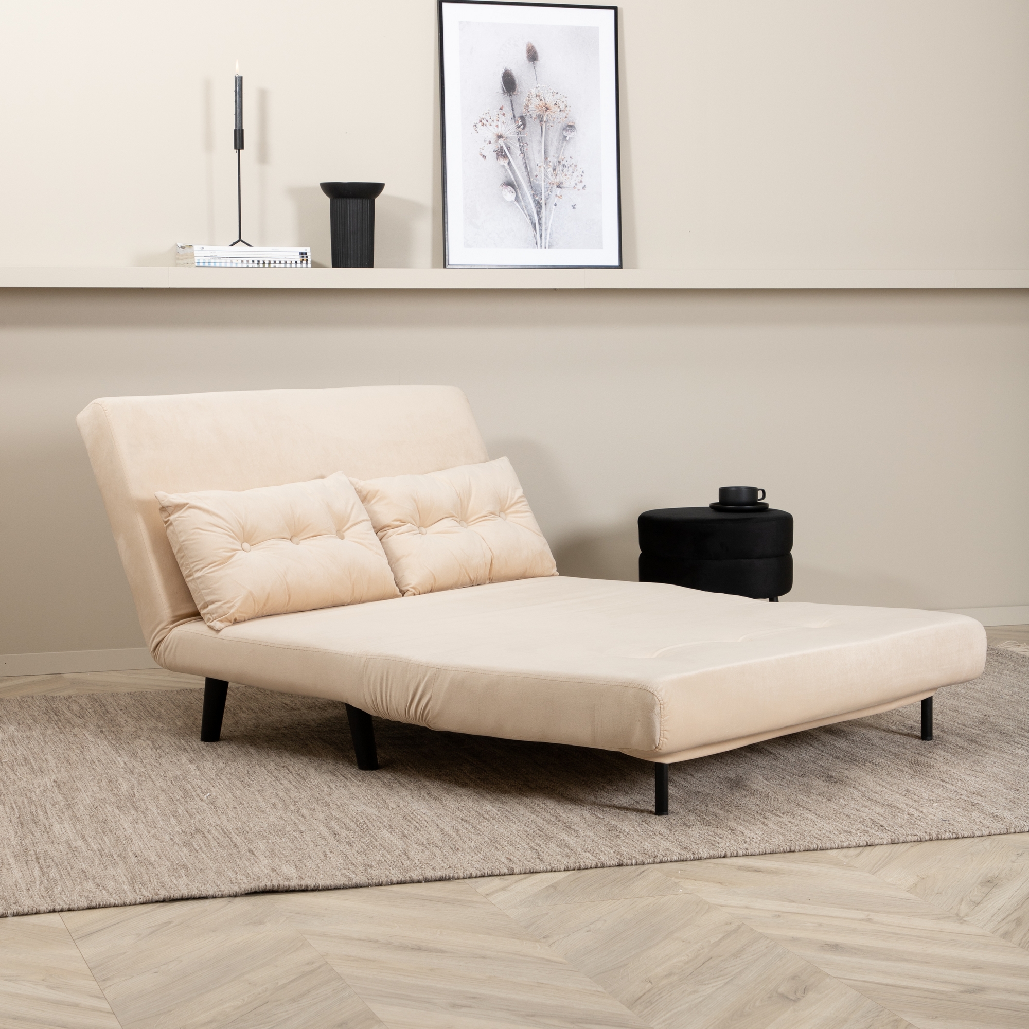 Bäddsoffa Venture Home Vicky Sammet 190x120