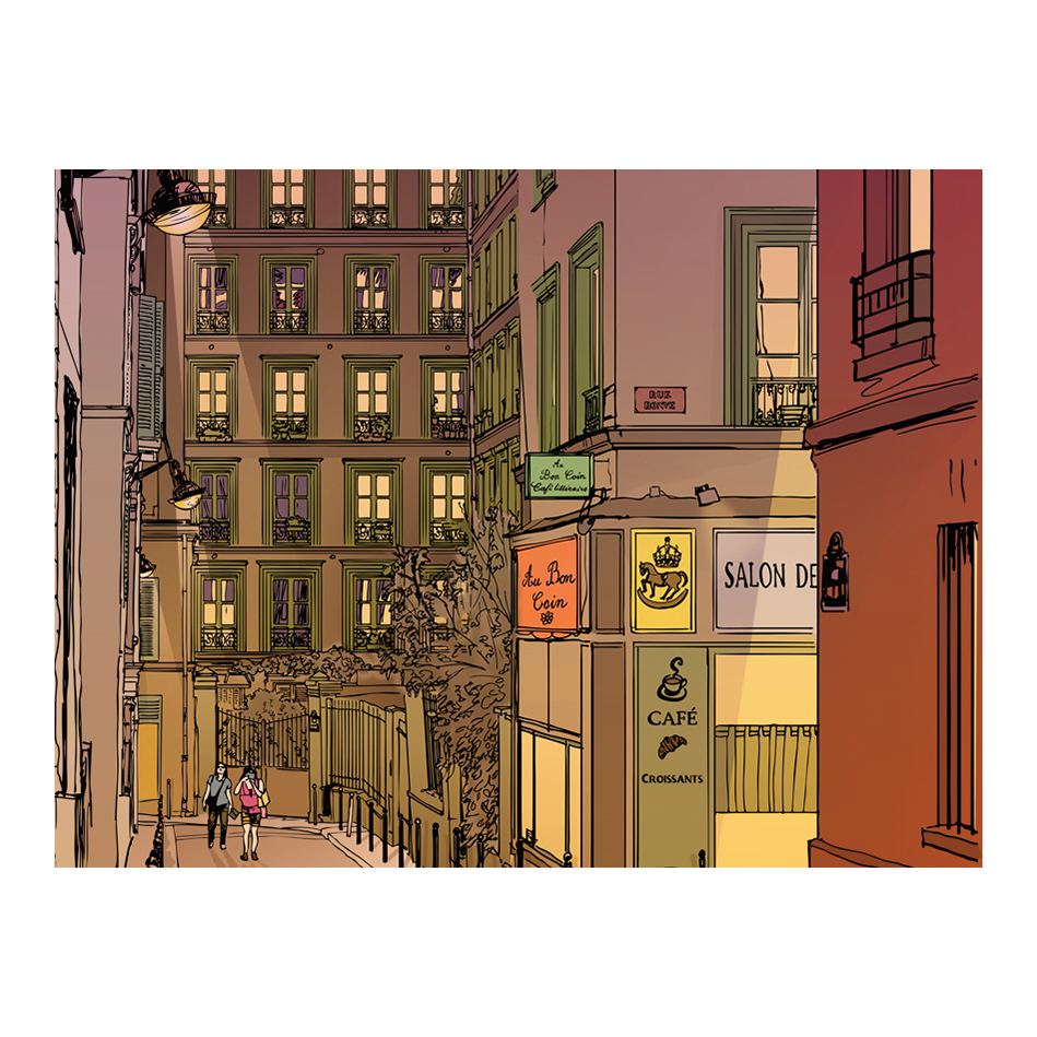 Fototapet Arkiio Supper I Paris