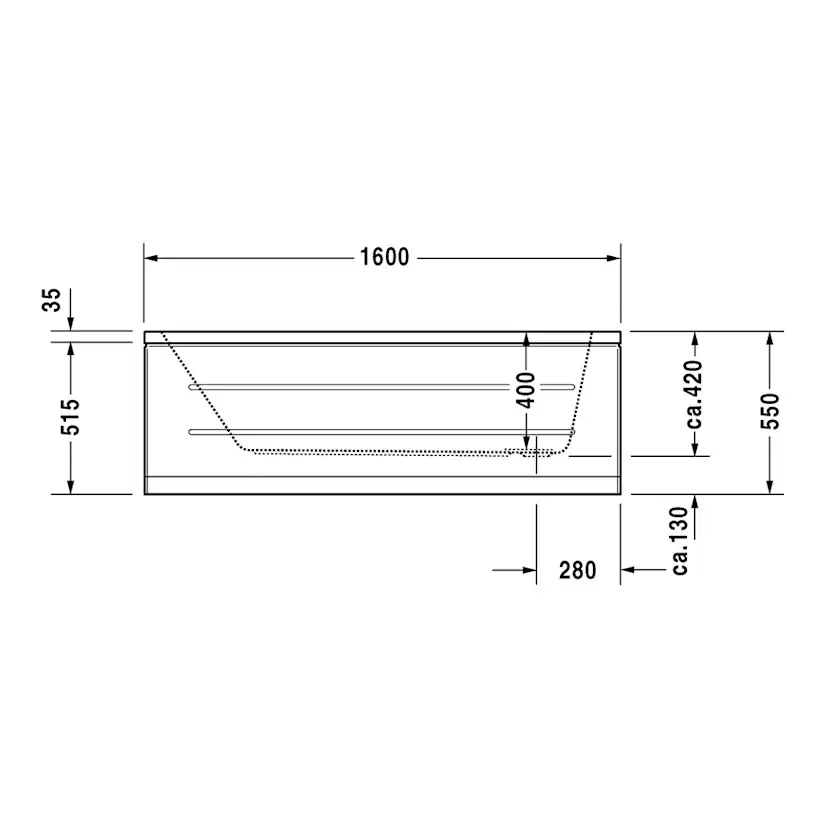 Badkar Duravit D-Code
