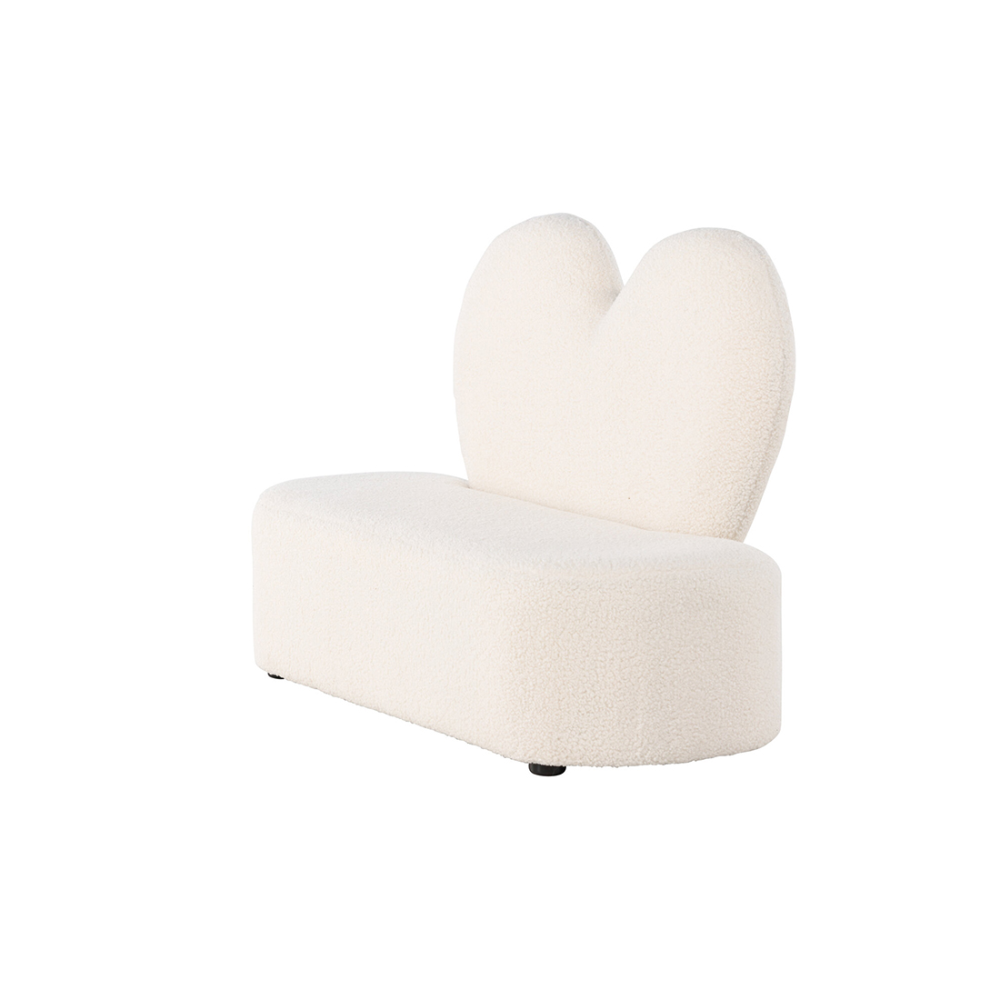 Barnfåtölj Venture Home Kids Flower Teddysoffa