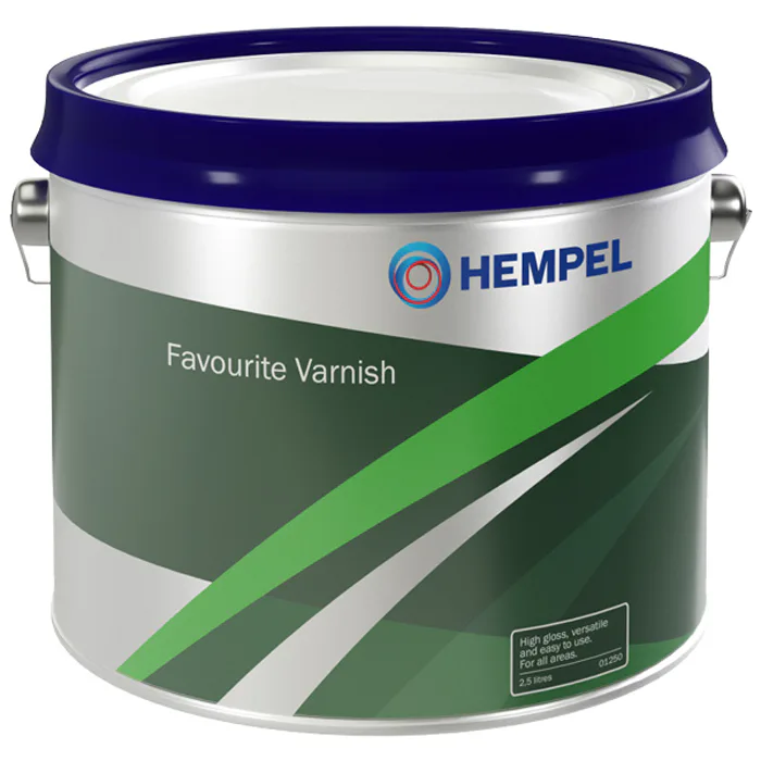 Hempel Favourite Varnish 2,5L Volym: 2,5 L