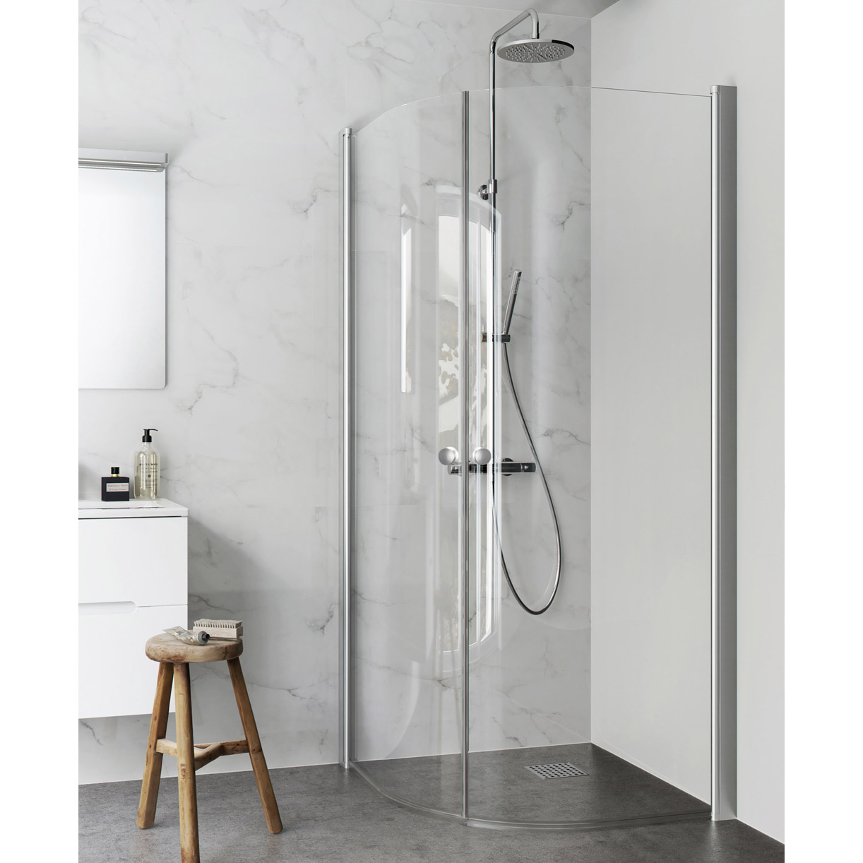 Duschhörn Hafa Igloo Pro Round Knopp