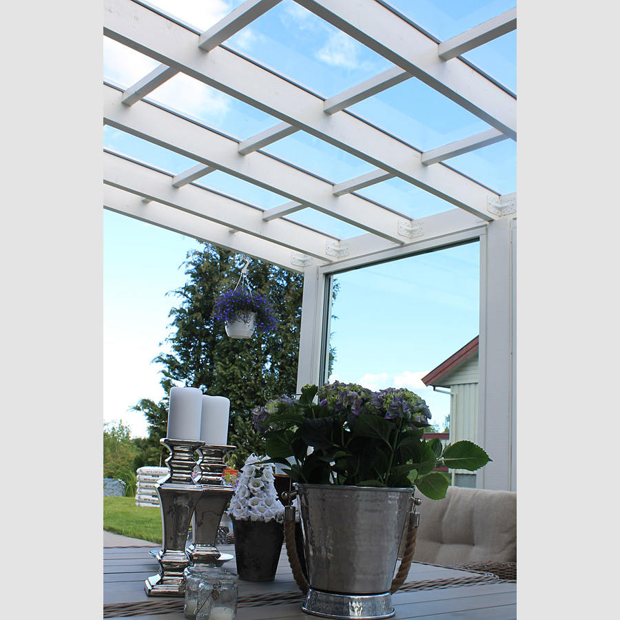 Takplast Plastmo SunGlaze Klar Komplett Tak 4 mm
