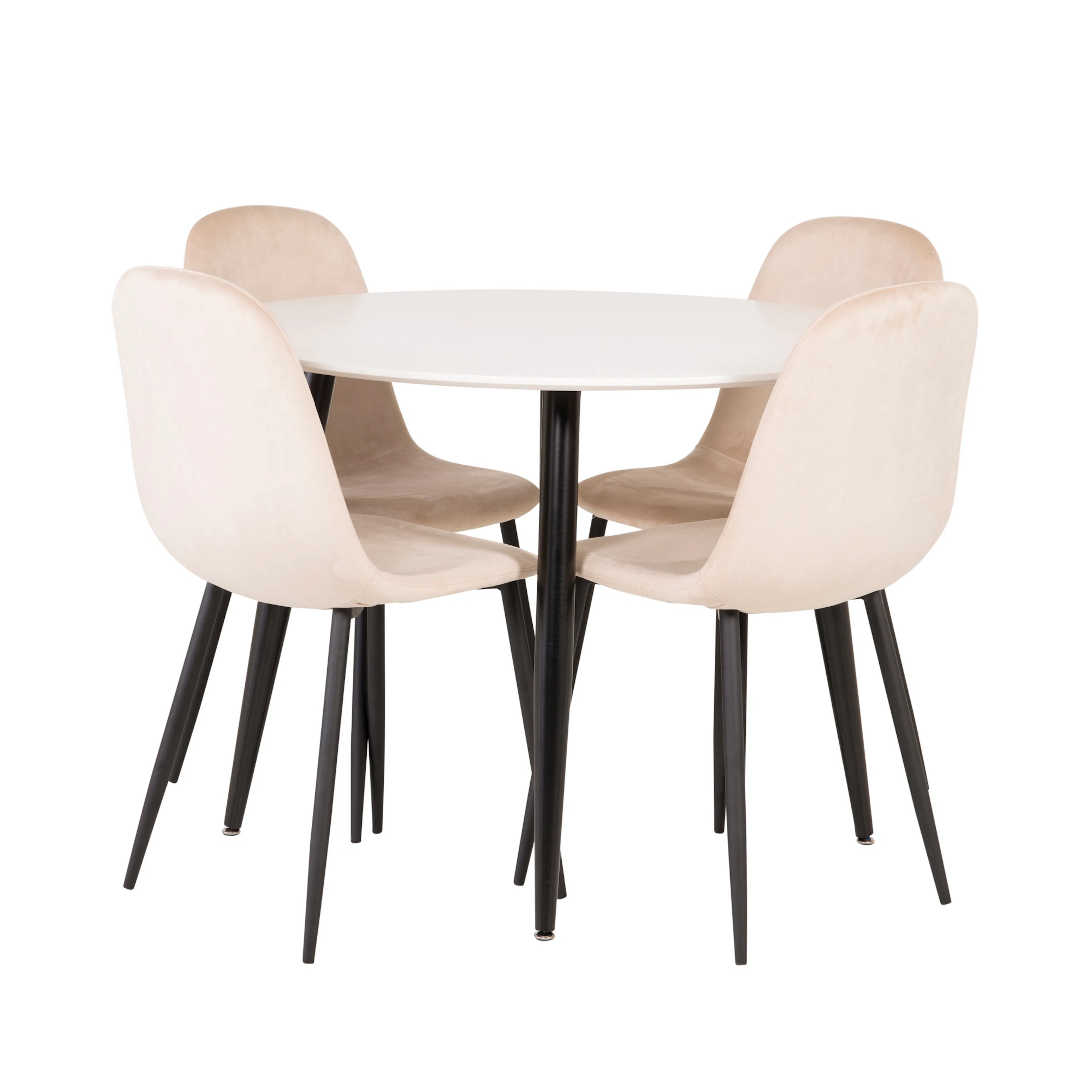 Vit/Svart/Beige/Svart