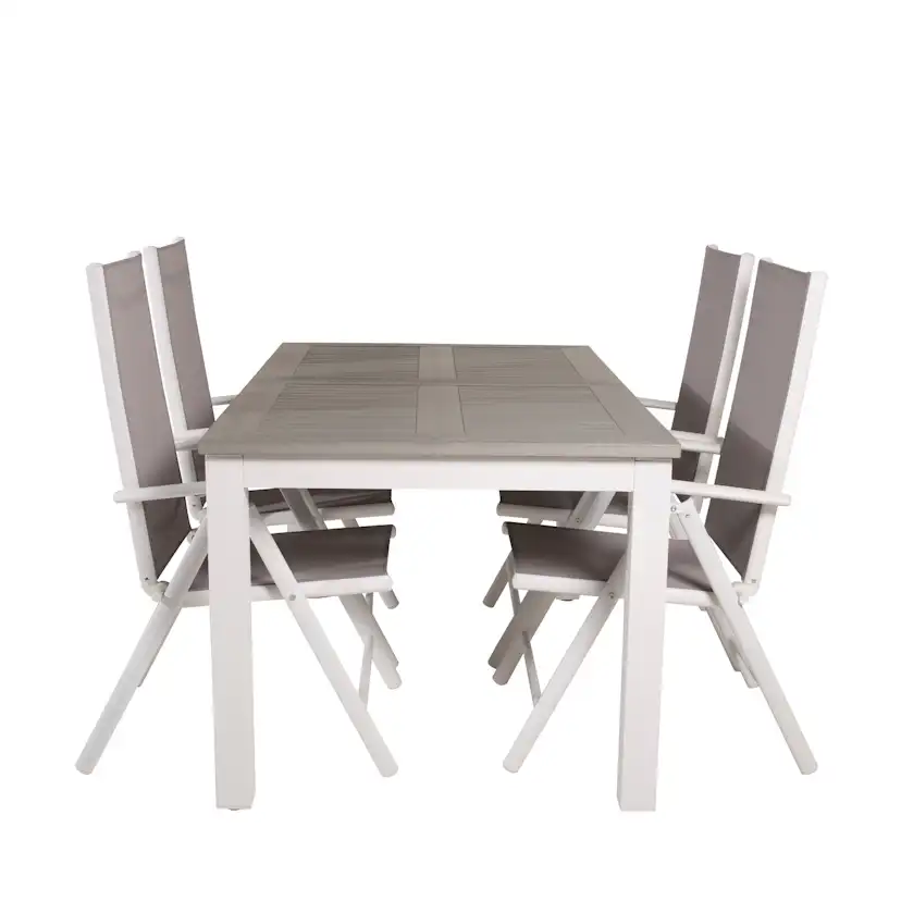 Matgrupp Venture Home Aleyna 152/210 med 4 Bront Stolar
