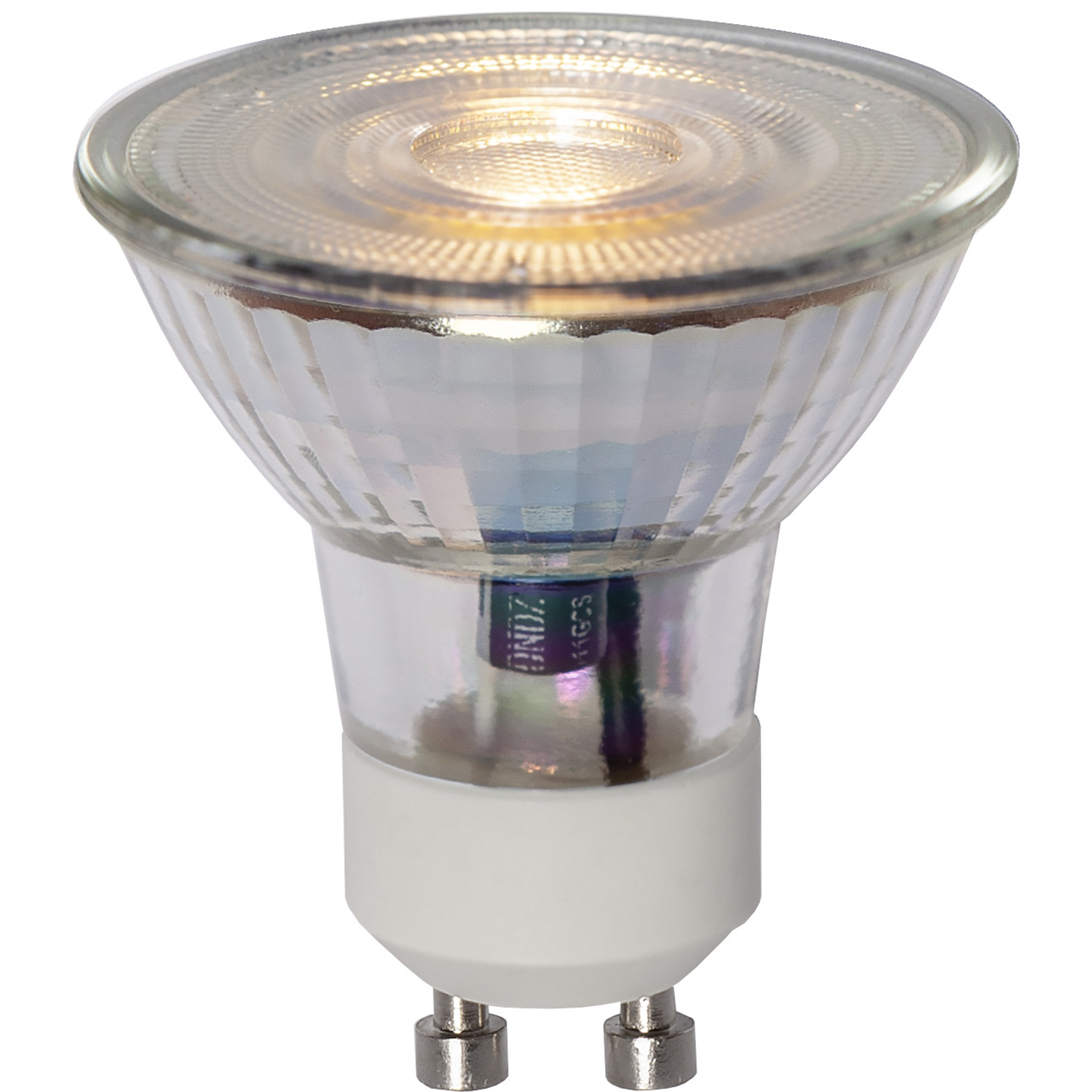 LED-lampa Star Trading GU10 MR16 Spotlight Glas 3-step