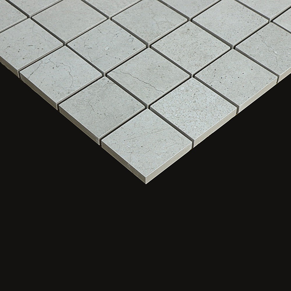 Mosaik Tenfors Carnaby Gris Matt 5x5 cm