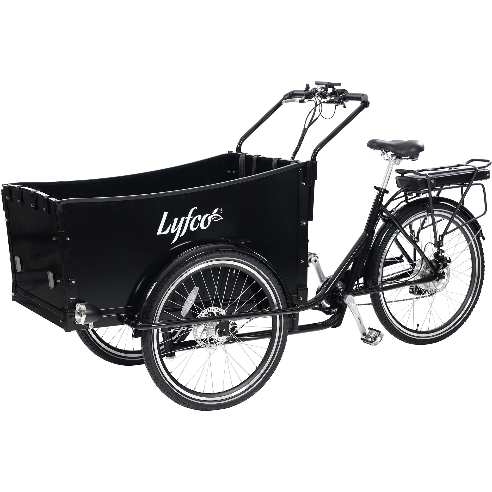 Elcykel Lyfco Cargobike - 16 Ah Pro