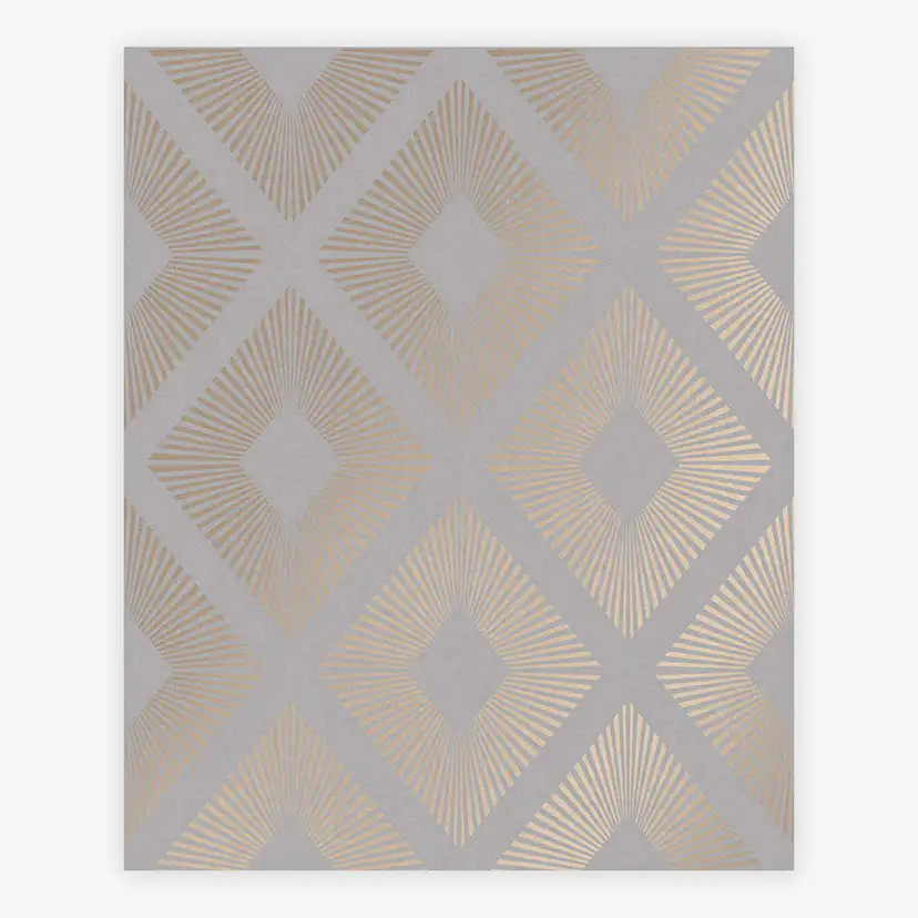 Tapet NEXT Deco Triangle Grey