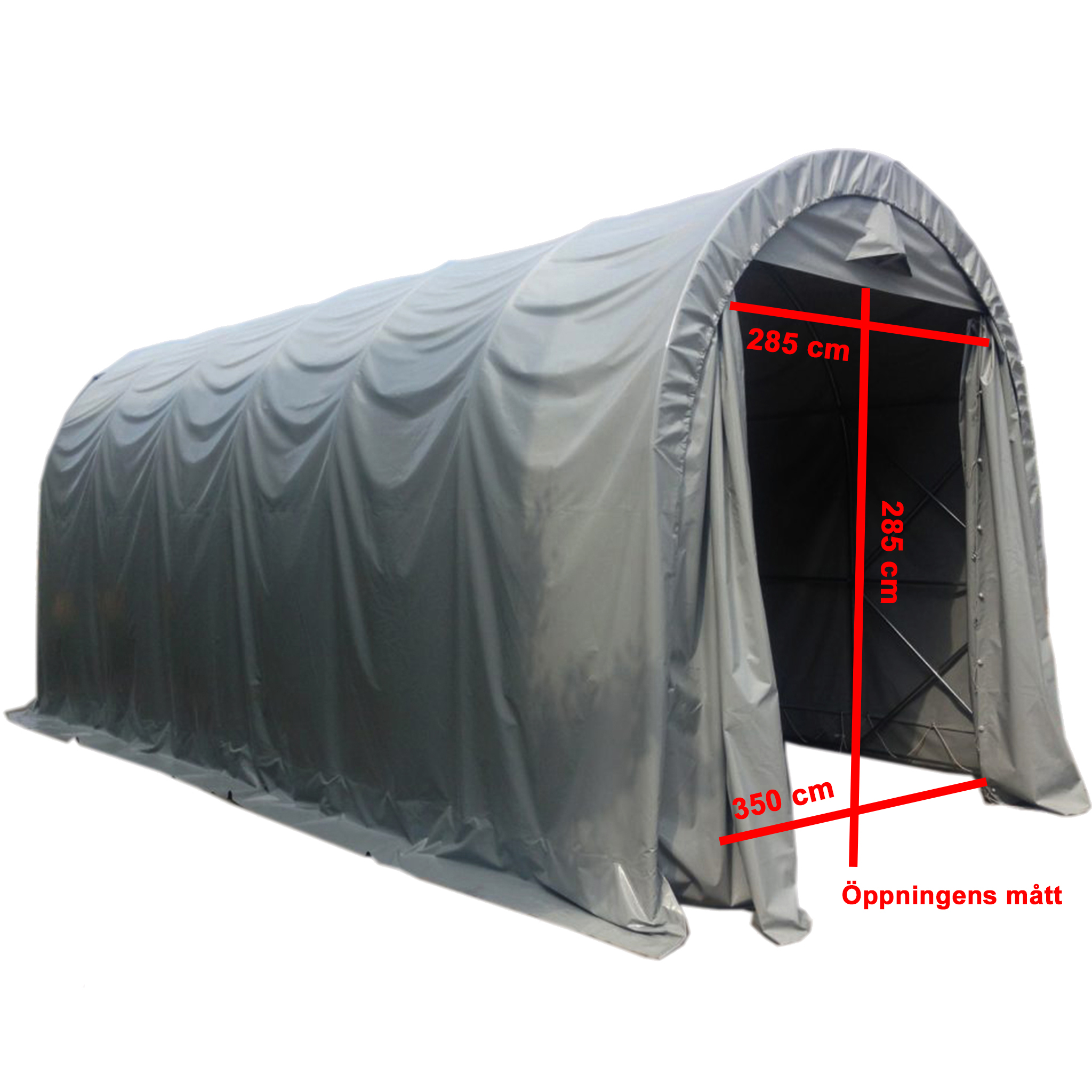 Garagetält Lyfco 26.2m² för Husbil, Husvagn & Båt