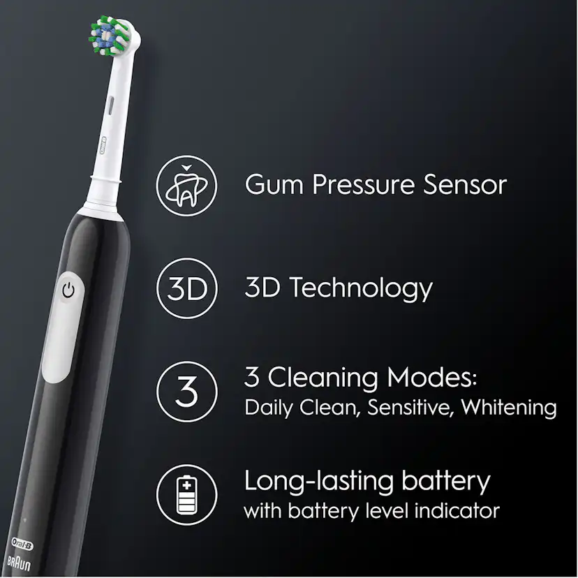 Eltandborste Oral-B Pro1 + Extra Refill