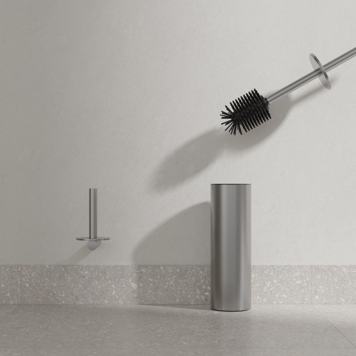 Toalettborste Scandtap Duo Style Vägghängd