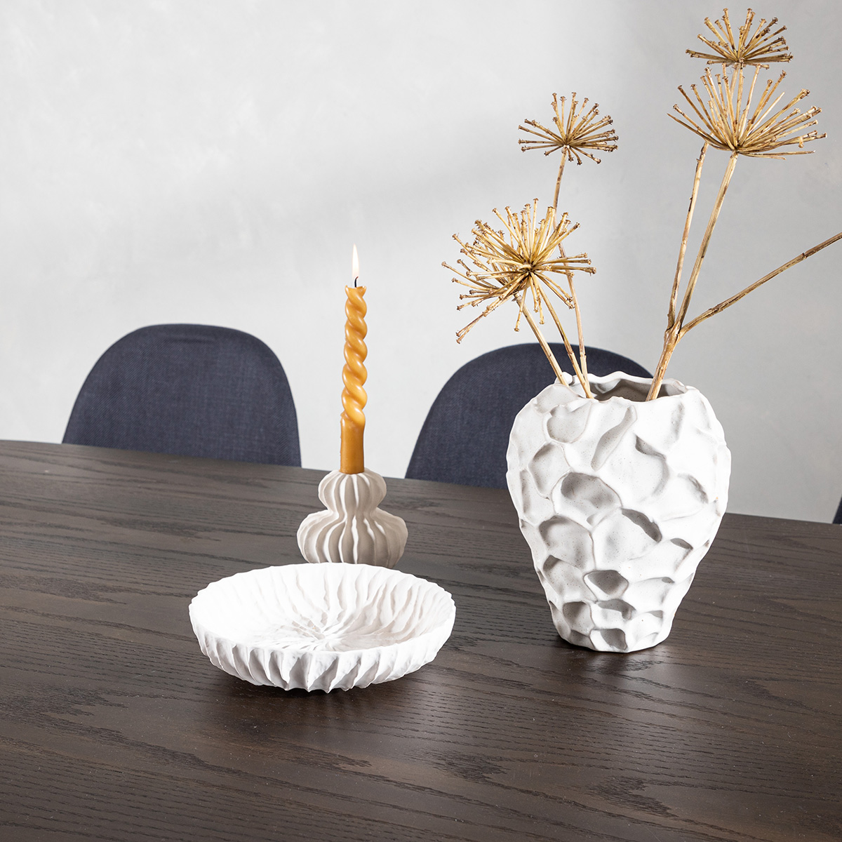 Matgrupp furniture/fashion Stone med 6 Polar Stolar