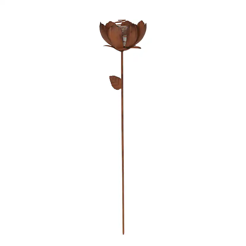 Solcellsdekoration Star Trading Oxida LED 2-pack Blommor