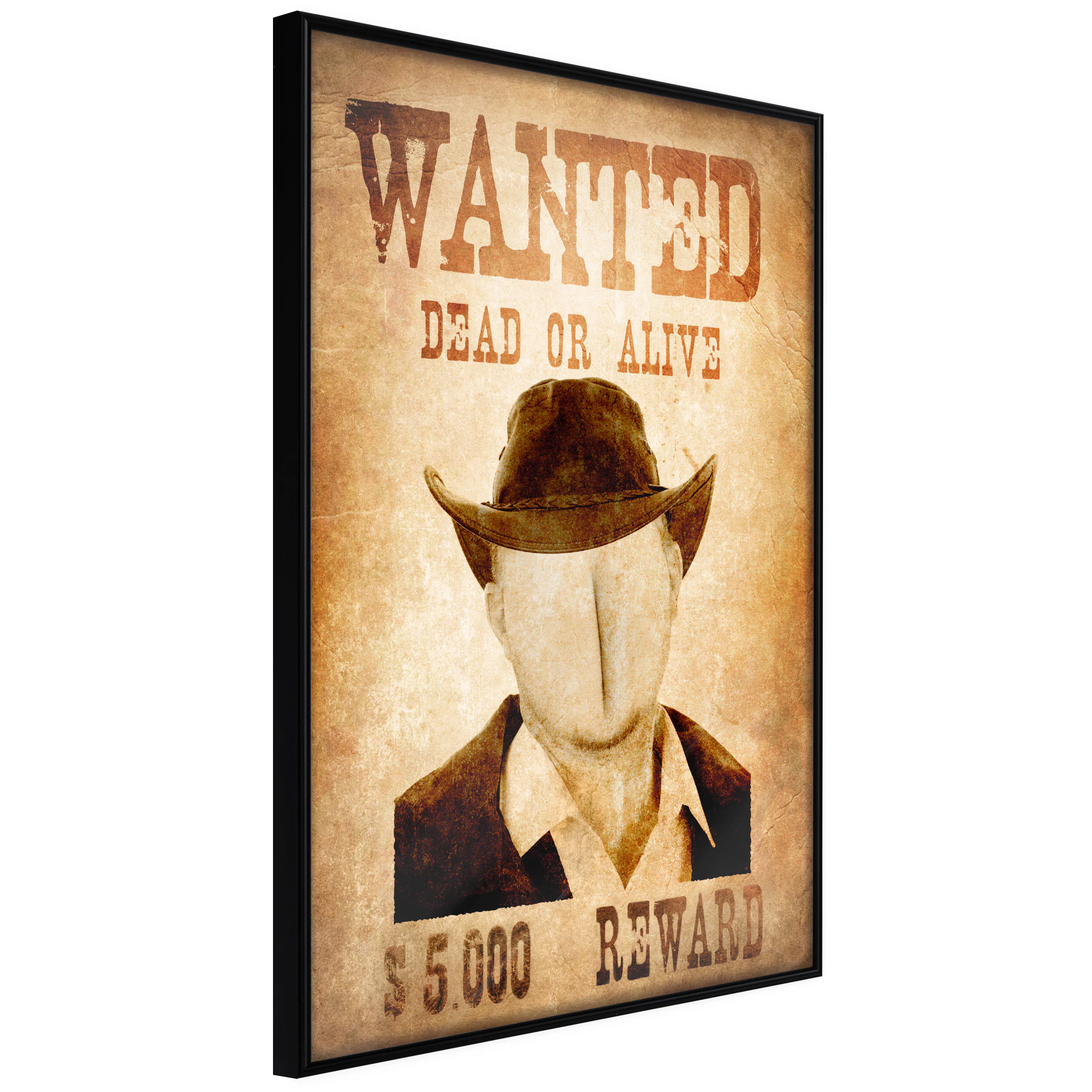 Poster Artgeist Affisch Wanted