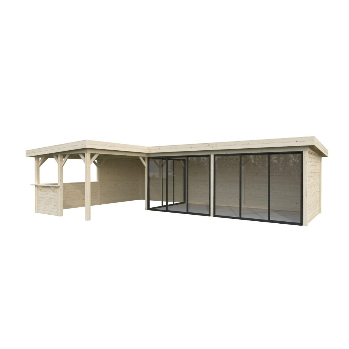 Uterum Palmako Lenna 33,2 m2 Set 420 Slide