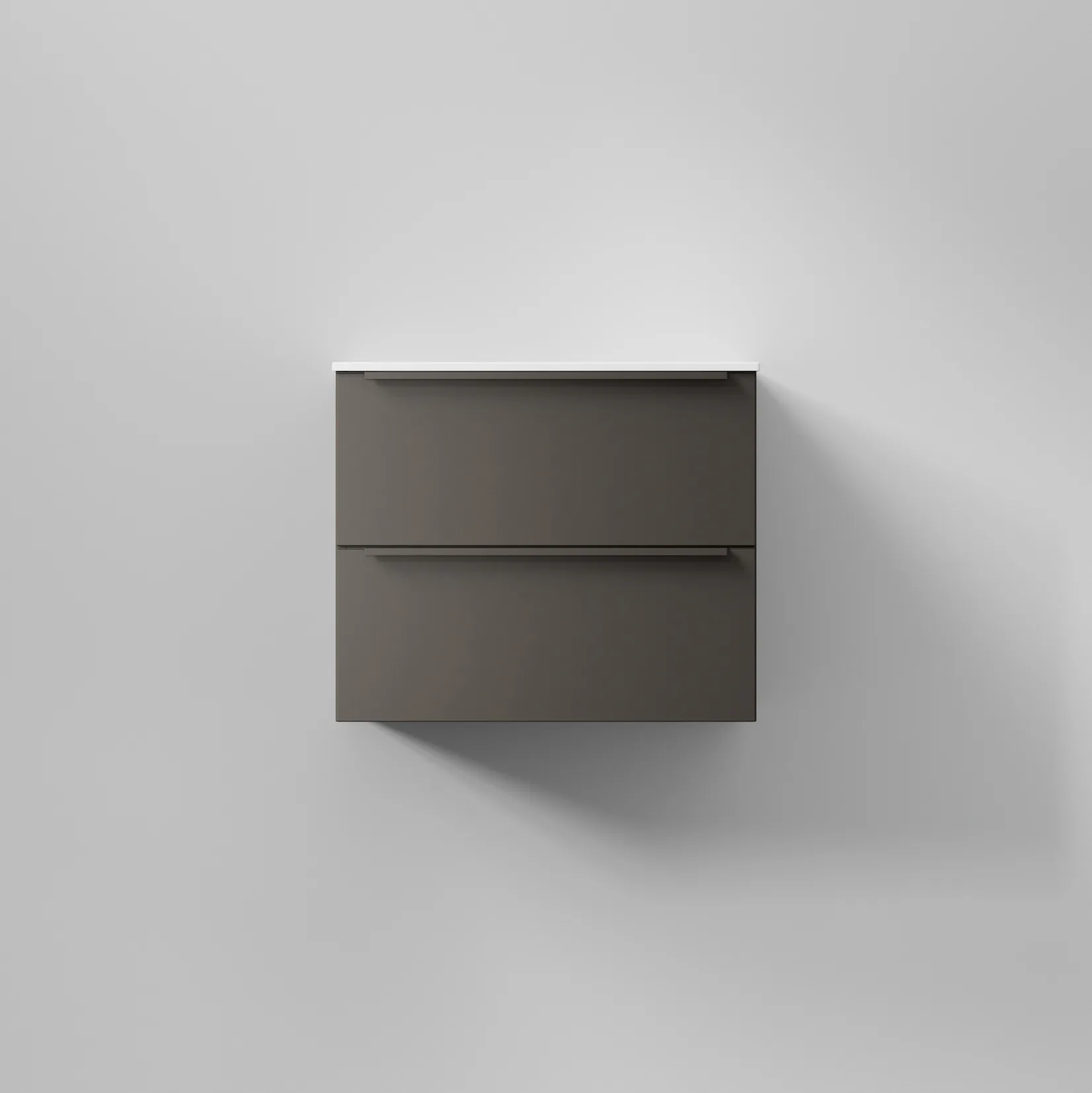 Kommod Core Avant 60 Carbon Grey, 2 Lådor Carbon Grey, 600x454x500 mm