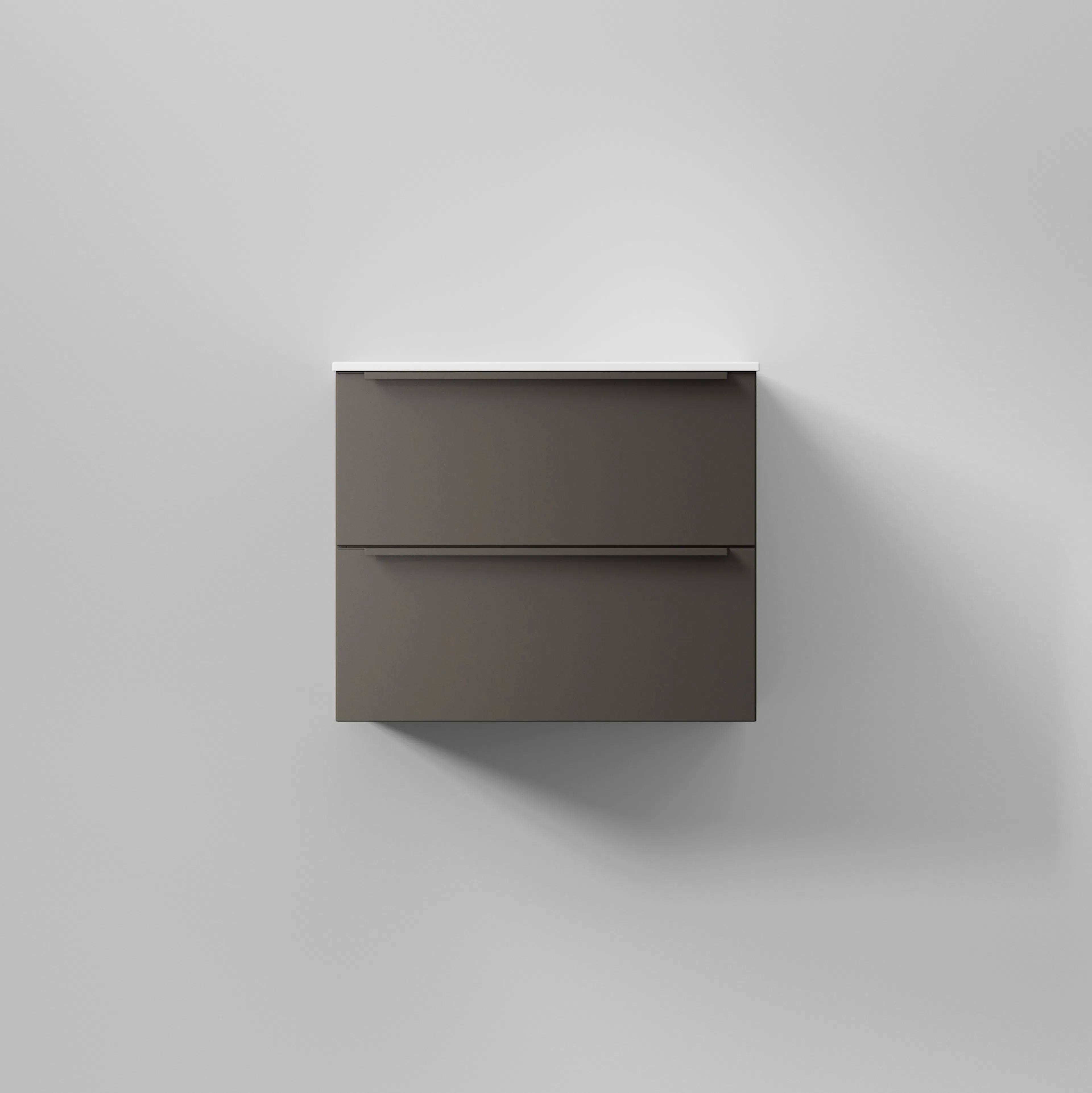 Kommod Core Avant 60 Carbon Grey, 2 Lådor Carbon Grey, 600x454x500 mm