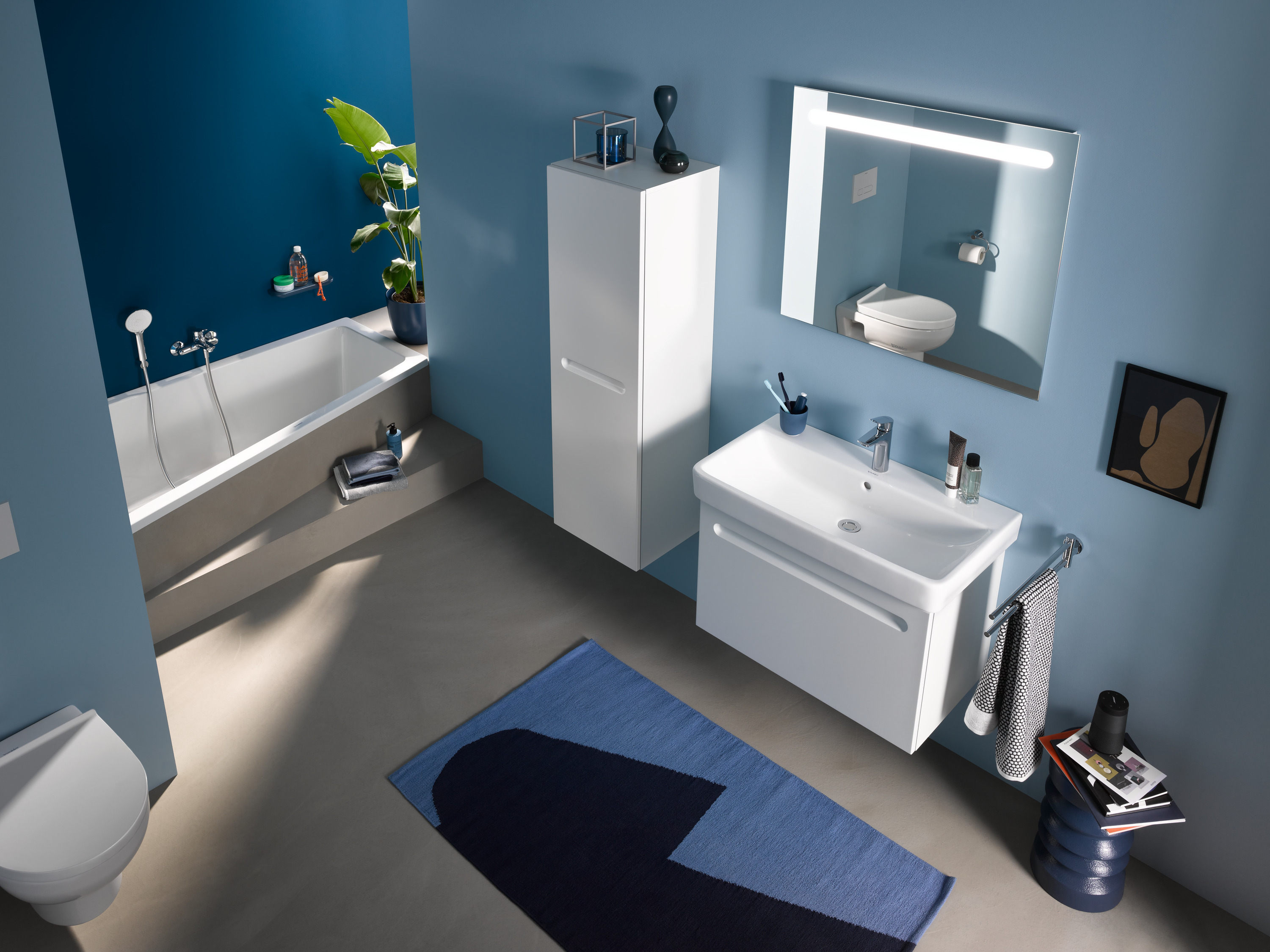 Tvättställsskåp Duravit No.1 Låda med Tvättställ