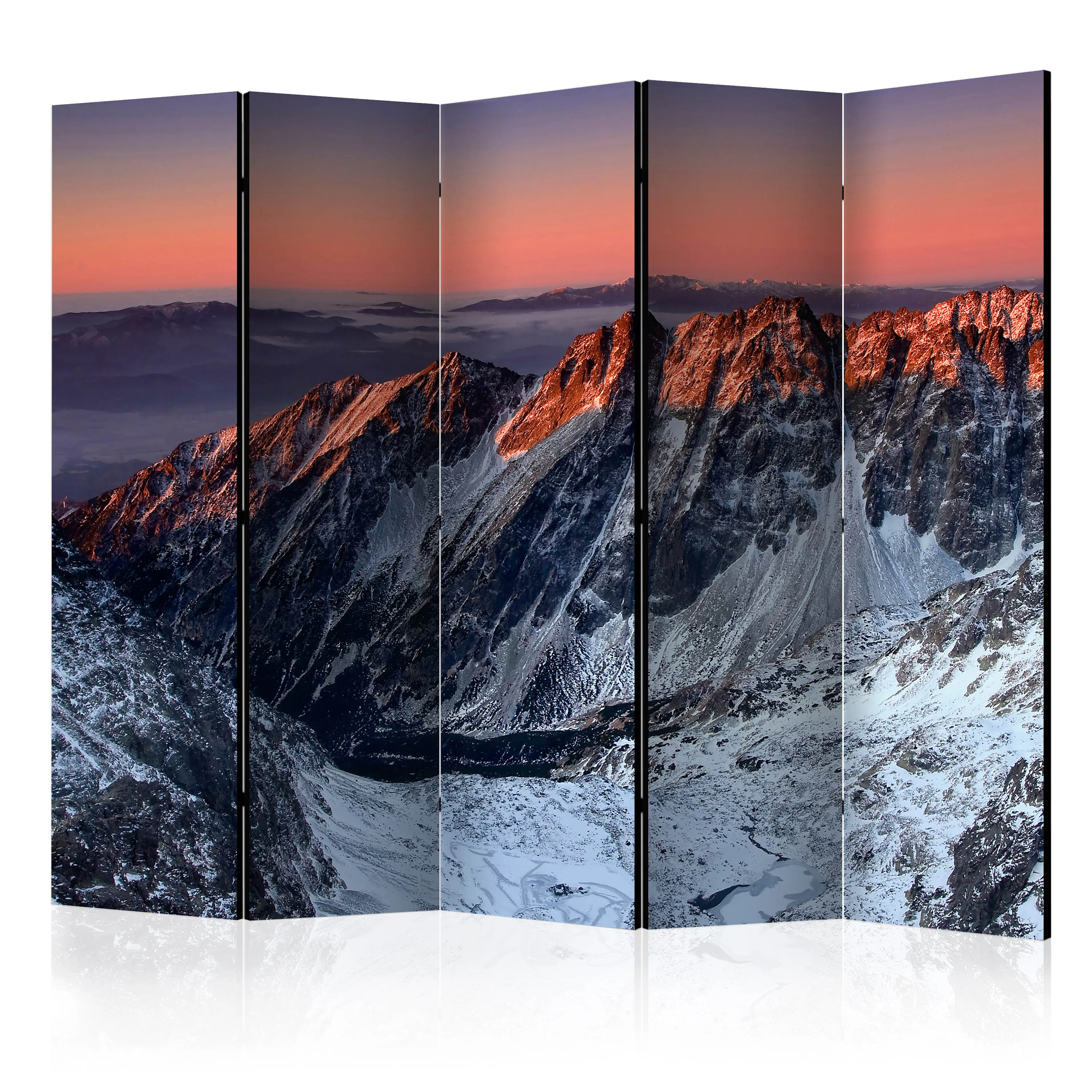 Rumsavdelare Arkiio Beautiful Sunrise In The Rocky Mountains II 225x172 cm