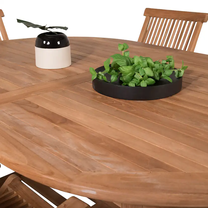 Matgrupp Venture Home Kiara 180/240 med 6 Stolar Med Armstöd