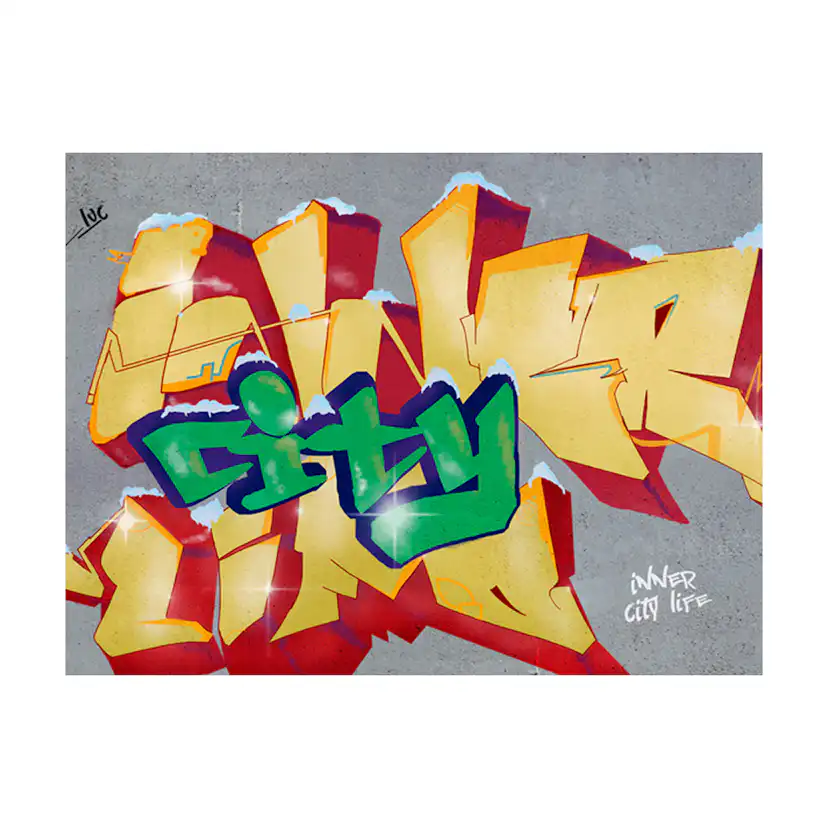 Fototapet Arkiio Inner City Life