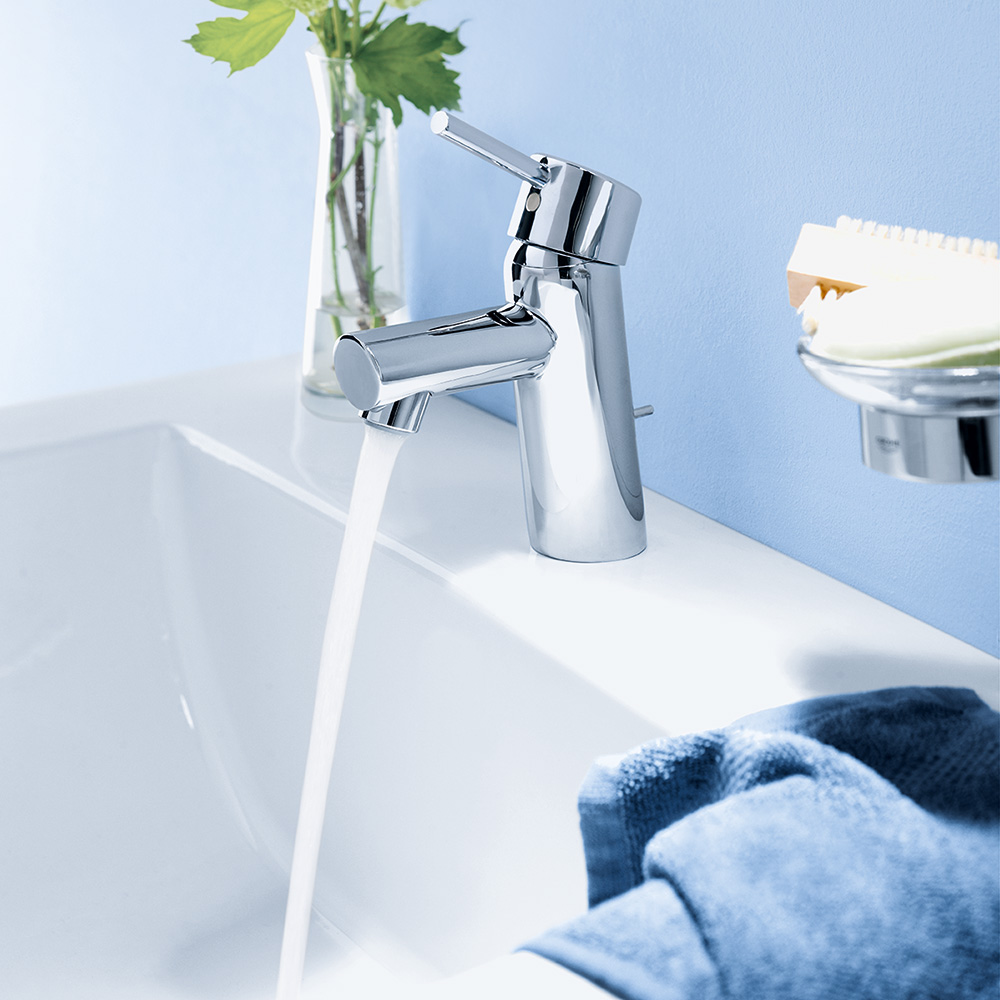 Tvättställsblandare Grohe Concetto med EcoJoy