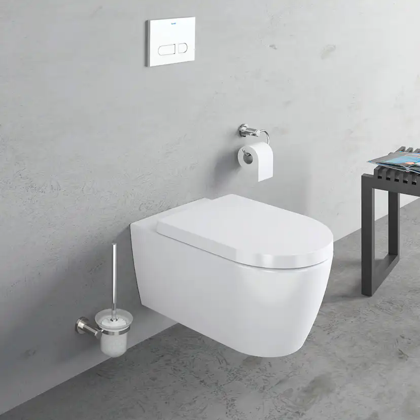 Vägghängd Toalettstol Duravit ME by Starck 252909 utan Toalettsits
