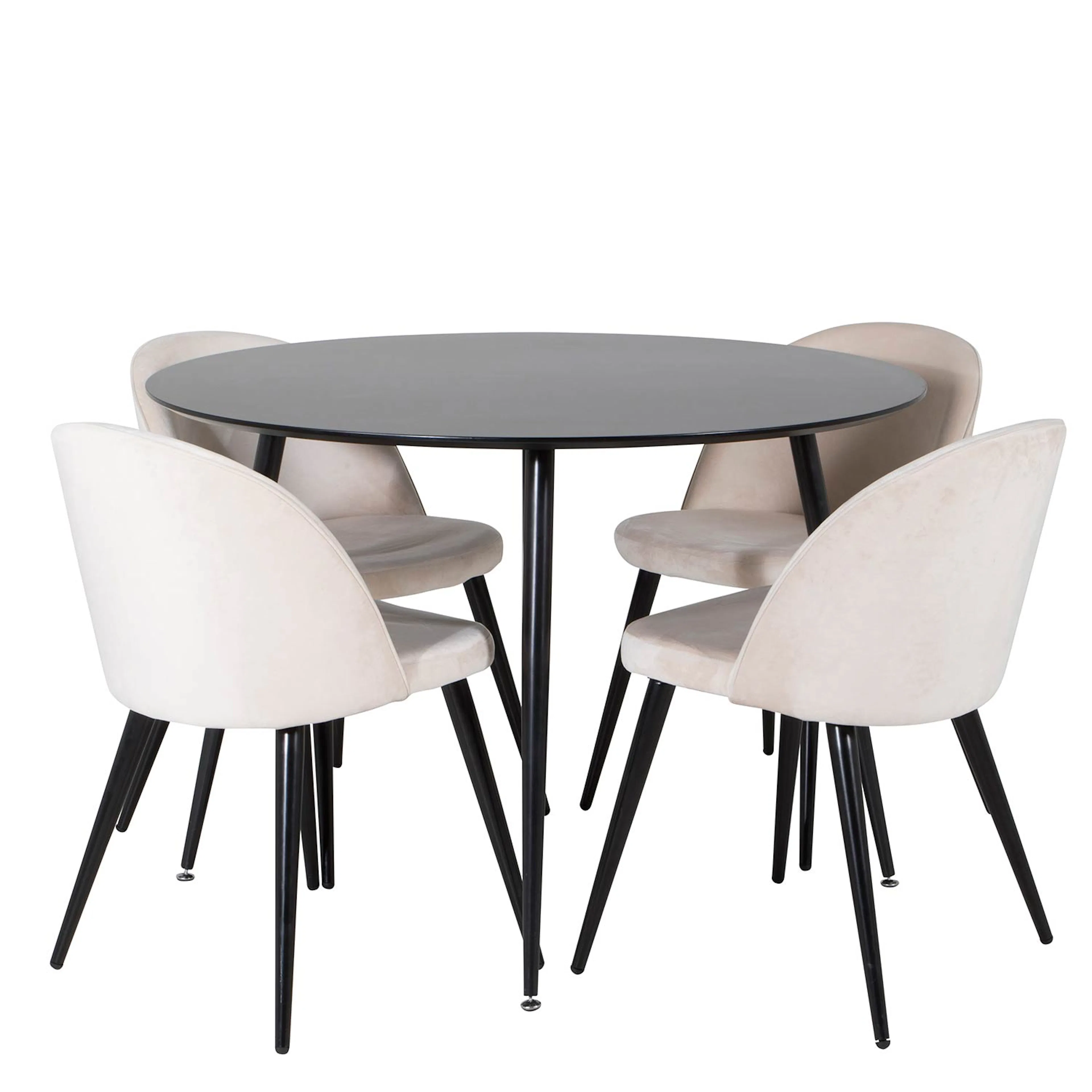 Svart/Beige