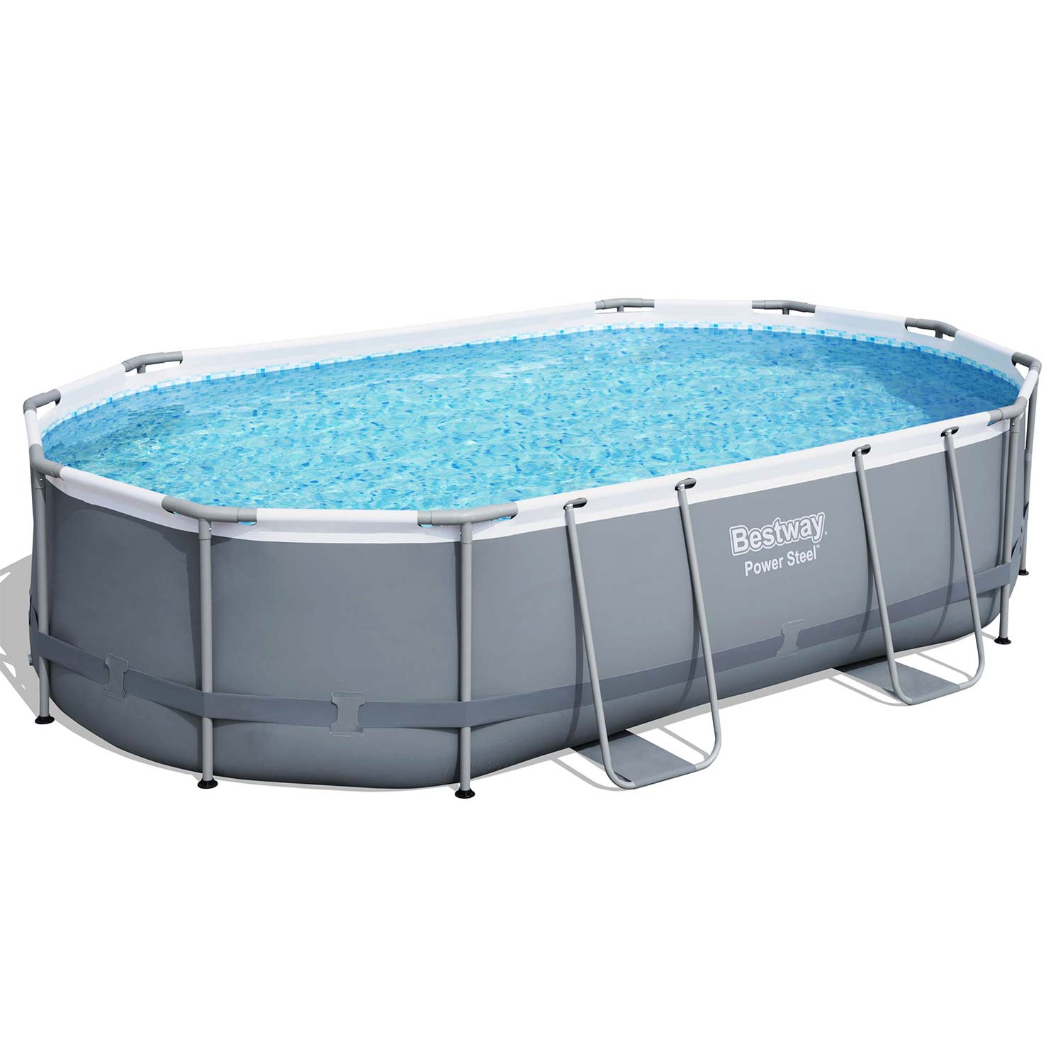Poolpaket Bestway Power Steel Oval 4,88 x 3,05 m