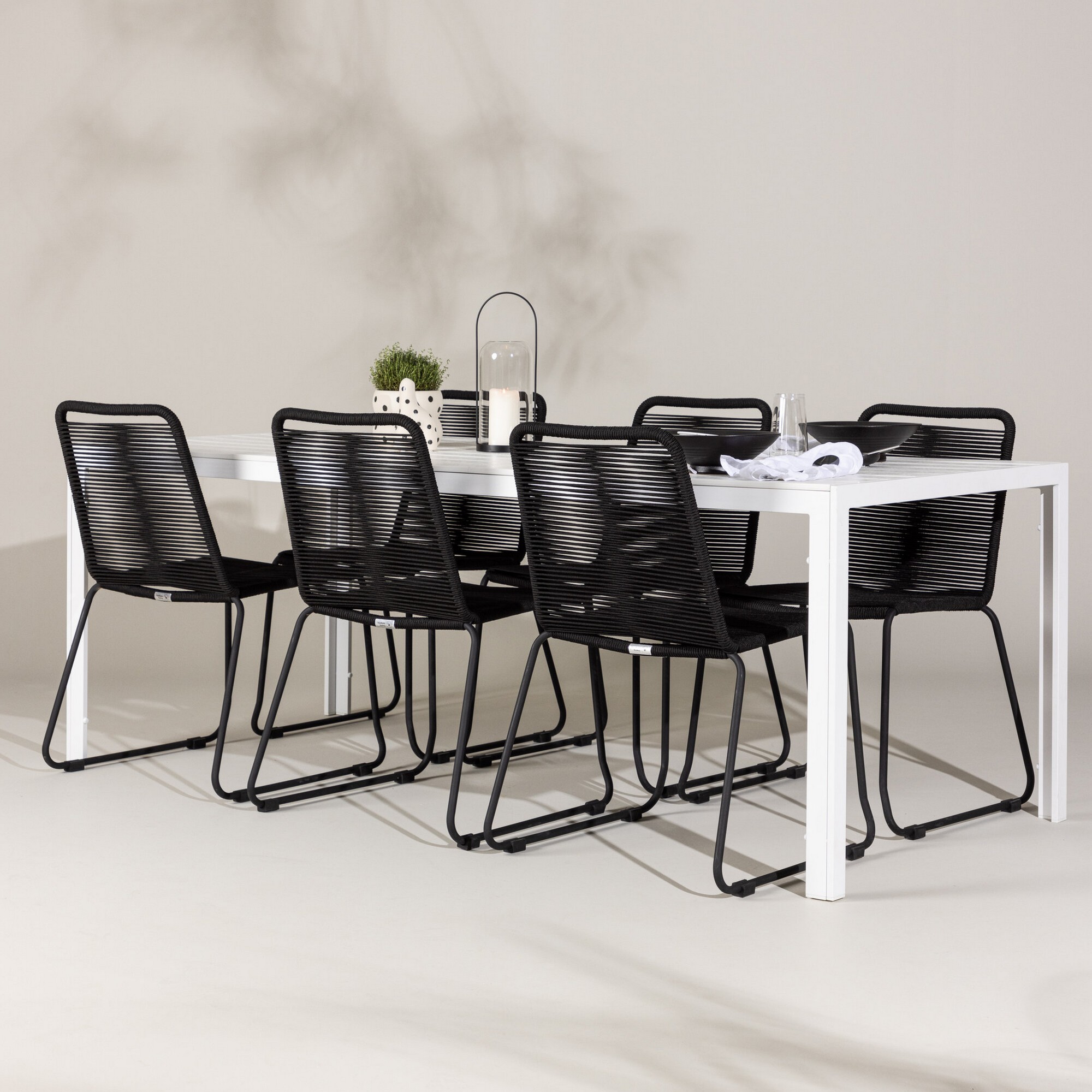 Trädgårdsgrupp Venture Home Break med 6 Lindos Stolar