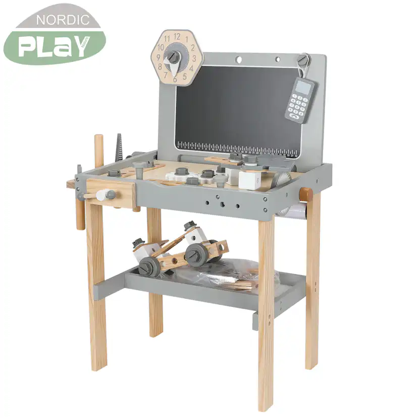 Verktygsbänk Nordic Play Med Tillbehör Nature
