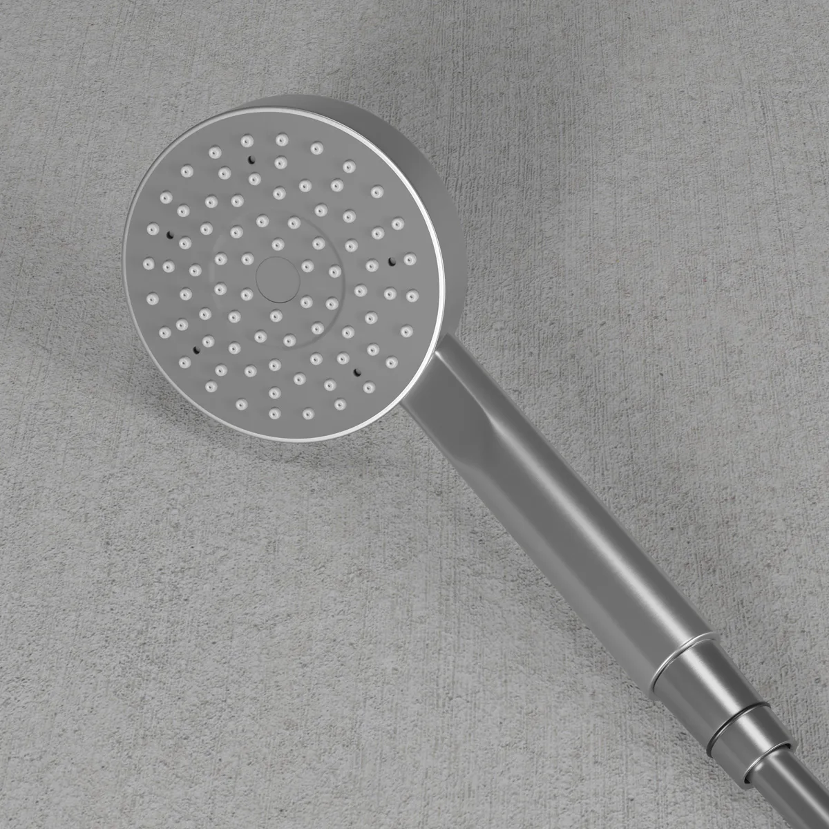 Handdusch Scandtap Steel Pleasure Rund exkl. Slang