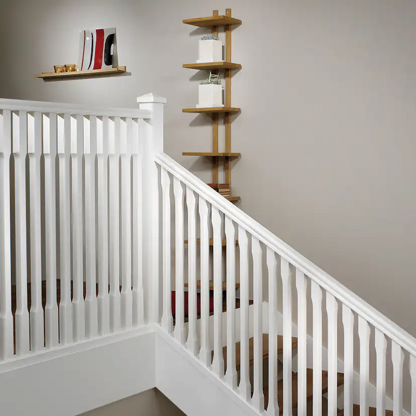 Stolplock Lundbergs Helsinki Vit